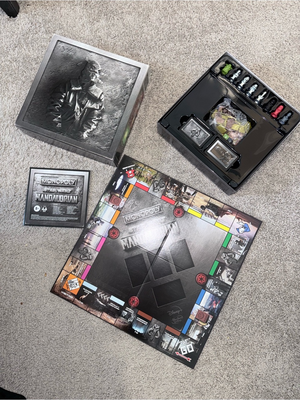 ⭐️ New Monopoly Star Wars Collector Board Game - Black/Silver Box